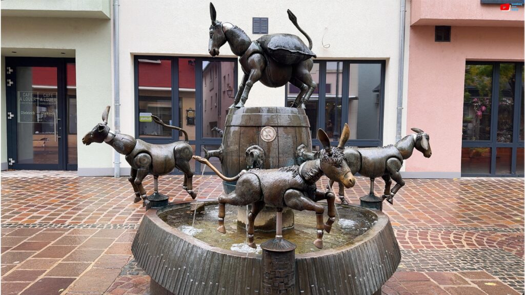 Luxembourg | Diekirch et La Fontaine des Ânes | Luxembourg Bretagne Télé