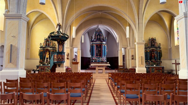 Luxembourg | L'Église Baroque de Mamer | Luxembourg Bretagne Télé