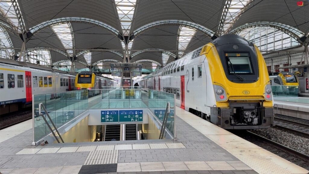 Louvain | Trainspotting à la Gare | Belgique Bretagne Télé