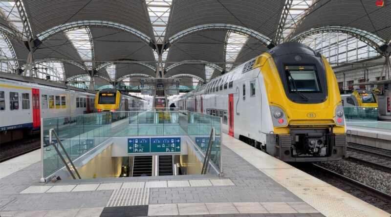 Louvain | Trainspotting à la Gare | Belgique Bretagne Télé